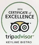 Trip Advisor Badge Certificate of Excellence